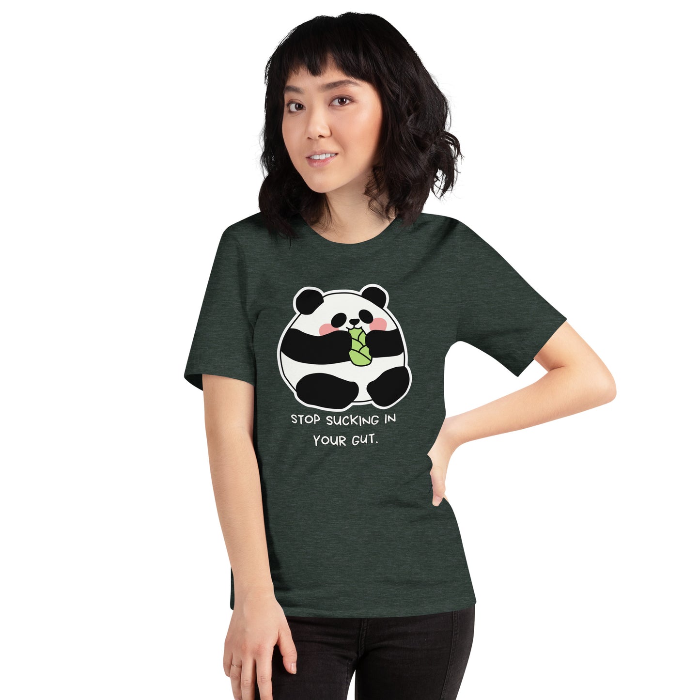 Stop Sucking in your Gut(Dark Colors)